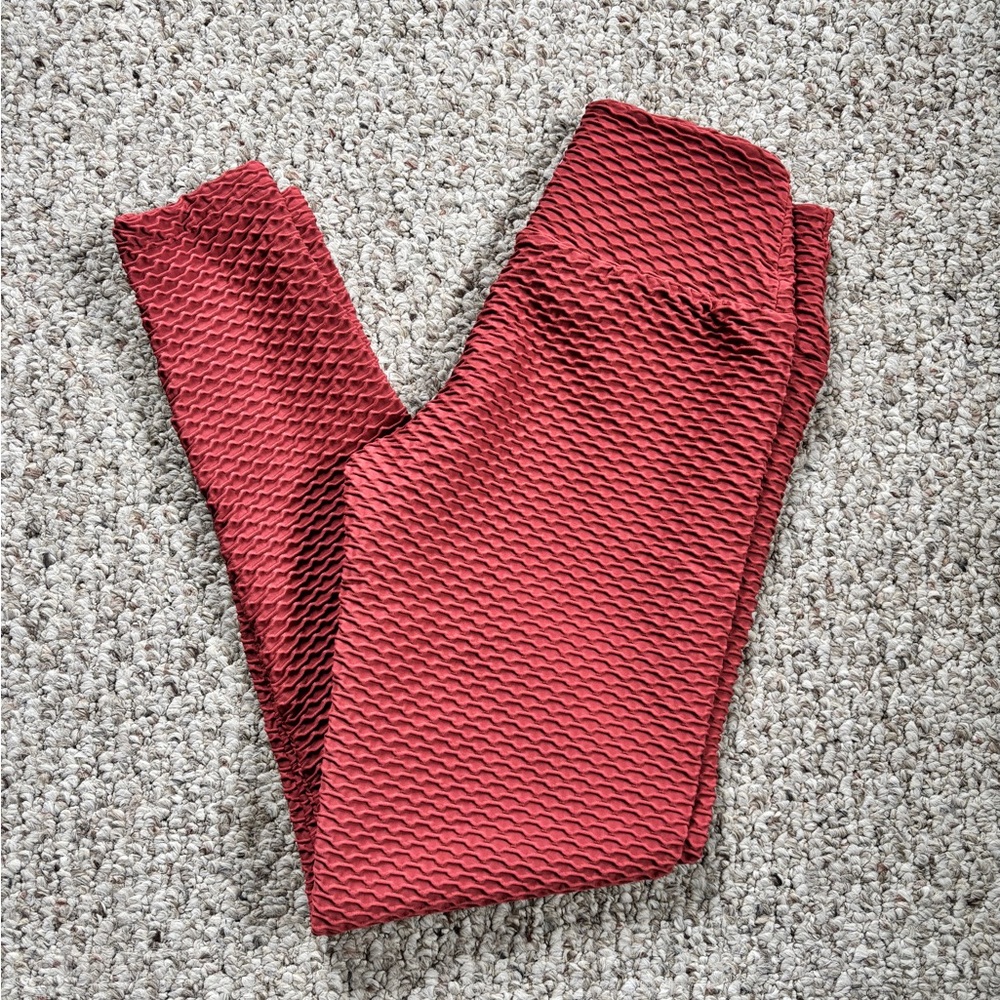 BOOTY BY BRABANTS Croco Skin Canela Leggings